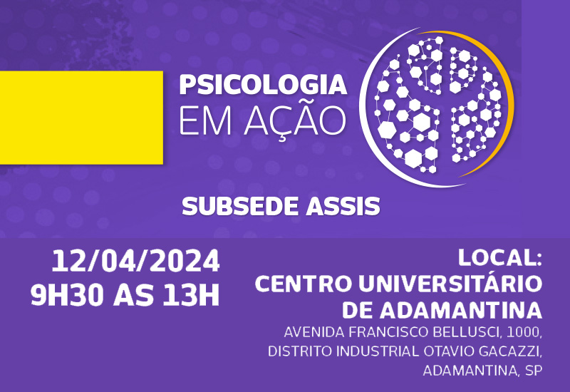 Centro Universitário de Adamantina sedia I Fórum sobre Formação em Psicologia do CRP