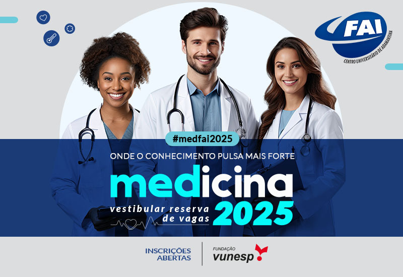 Centro Universitário abre inscrições para o Vestibular de Medicina 2025  reserva de vagas